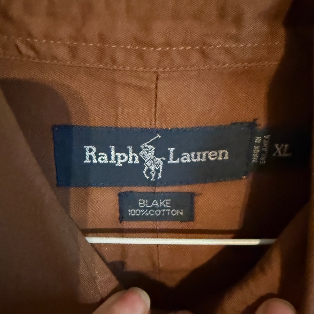 Polo Ralph Lauren Blake Cotton Shirt XL